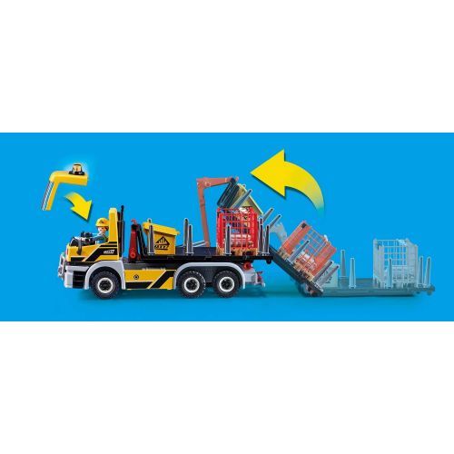 플레이모빌 Playmobil Mini Excavator with Building Section