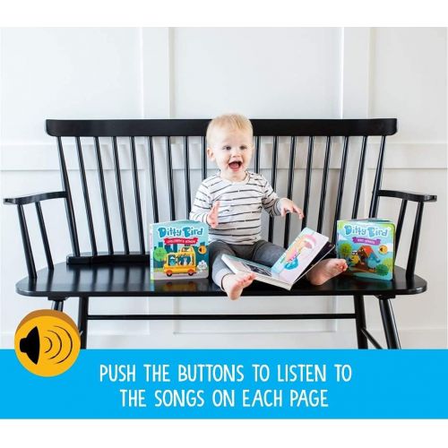  [아마존베스트]DITTY BIRD Baby Sound Book: Our Children’s Songs Musical Book is The Perfect Toys for 1 Year Old boy and 1 Year Old Girl Gifts. Educational Music Toys for Toddlers 1-3. Award-Winni