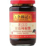 Lee Kum Kee Guizhou Black Bean Chili Glass Bottle,12 Ounce (Pack of 12)