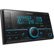 Kenwood DPX304MBT Double DIN in-Dash Digital Media Receiver with Bluetooth (Does not Play CDs) Mechless Car Stereo Receiver Amazon Alexa Ready - Black