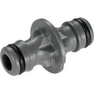 GARDENA coupling, connection piece for secure hose connection, connection of two hoses for extension, to the transition from 13 mm (1/2) to 13 mm (1/2) hoses, packed (2931-20) (Pack of 1)