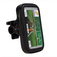JangGun Store Motorcycle Phone Holder Waterproof Vehicles GPS Navigation Case Holder Universal Portable GPS Bracket Support 5.5 inch Phone