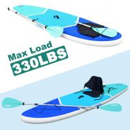 Sevylor Zupapa Inflatable Stand Up Paddle Board All Around for All Skilled Paddlers Adults Child Paddling Kayaking iSUP Yoga