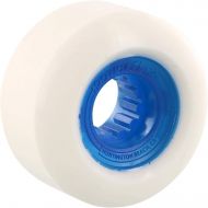 Powerflex Skateboards Rock Candy White/Clear Blue Skateboard Wheels - 58mm 84b (Set of 4)