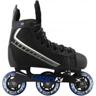 TronX Velocity Youth Childrens Adjustable Inline Roller Hockey Skates Size 7-10