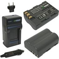 Wasabi Power Battery (2-Pack) and Charger for Fujifilm NP-150 and Fuji FinePix is Pro, S5 Pro