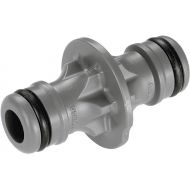 GARDENA coupling, connection piece for secure hose connection, connection of two hoses for extension, to the transition from 13 mm (1/2) to 13 mm (1/2) hoses, packed (2931-20)