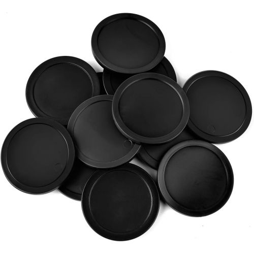  Coopay 12 Pieces Home Air Hockey Pucks 2.5 Inch Heavy Replacement Pucks for Game Tables Equipment Accessories, 12 Grams