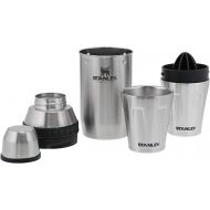 Stanley Adventure Happy Hour 2X System, All-in-One Cocktail Shaker Set with Mixer, 2 Stainless Steel Cups, Citrus Reamer, and Jigger Cap