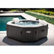 Intex 79 X 28 PureSpa Jet and Bubble Deluxe Inflatable Spa Set, 4-Person 28457E