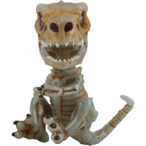  WowWee Untamed Skeleton T-Rex by Fingerlings  Doom (Ash)  Interactive Collectible Dinosaur