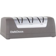 Chef’sChoice SHC52 Electric Knife Sharpeners with Rechargeable Battery for 15 and 20-Degree Straight and Serrated Blades using 100-Percent Diamond Abrasives, 2-Stage, Gray