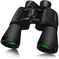 [아마존베스트]SkyGenius 10 x 50 Powerful Binoculars for Adults Durable Full-Size Clear Binoculars for Bird Watching Travel Sightseeing Hunting Wildlife Watching Outdoor Sports Games and Concerts