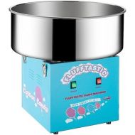 Great Northern Popcorn Cotton Candy Machine 1000W Flufftastic Floss Maker with Stainless-Steel Pan-Uses Sugar or Hard Cand, Tabletop, (Blue)