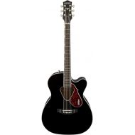 Gretsch G5013CE Rancher Junior Cutaway 6-String Acoustic Electric Guitar with Laurel Fingerboard and Mahogany Neck (Right-Handed, Black)