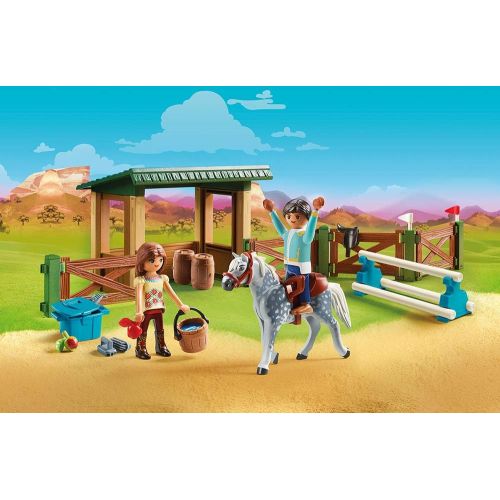 플레이모빌 Playmobil Spirit Riding Free Riding Arena with Lucky & Javier