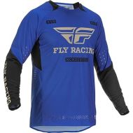 Fly Racing 2022 Adult Evolution DST Jersey (Blue/Black, Medium)