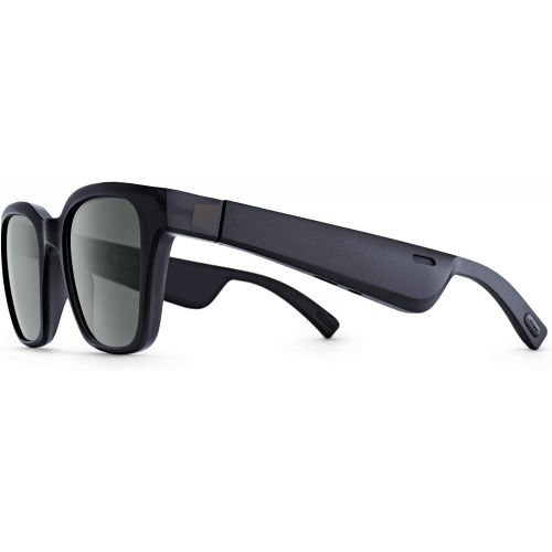 보스 [아마존베스트]Bose Frames - Audio Sunglasses with Open Ear Headphones, Black, with Bluetooth Connectivity with a Gradient Blue Replacement Lens