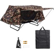 [아마존베스트]Yescom Single Tent Cot Folding Portable Waterproof Camping Hiking Bed Rain Fly Bag