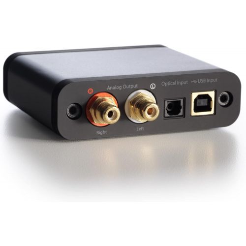  Audioengine D1 Portable Desktop Headphone Amp and DAC, Preamp, USB/Optical Inputs, Hi-Res Audio Playback