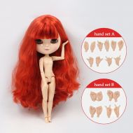 ICY Doll The 30.5cm ICY Nude Doll is The Same as Blythe Doll,can Change The faceplate and Clothes for DIY Maker,19 Joint Body Doll is Suitable for Girls Present and Best Gift. (1248)
