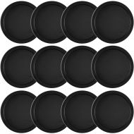 Coopay 12 Pieces Home Air Hockey Pucks 2.5 Inch Heavy Replacement Pucks for Game Tables Equipment Accessories, 12 Grams