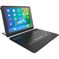 [아마존베스트]ZAGG Rugged Book Pro | Magnetic-Hinged | Multi Pairing | Durable stand Case & Detachable Wireless Backlit Keyboard | for Apple iPad PRO 9.7-inch [4th Gen 2016] & iPad Air 2 | - Bla