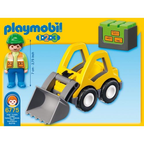 플레이모빌 PLAYMOBIL 1.2.3 Excavator