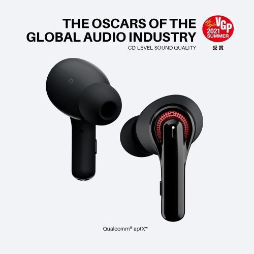  Wireless Earbuds, Tribit Qualcomm QCC3040 Bluetooth 5.2, 4 Mics CVC 8.0 Call Noise Reduction 50H Playtime Clear Calls Volume Control True Wireless Bluetooth Earbuds Earphones, FlyB