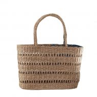 NOMIMAS Simple Handmade Braided Straw Bag Women Holiday Beach Handbags Ladies Rattan Travel Woven Bohemian Bags