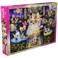 Tenyo 1000 Piece Jigsaw Puzzle Stained Art Disney Eternal Oath Wedding Dream ~ (51.2 x 73.7 cm)