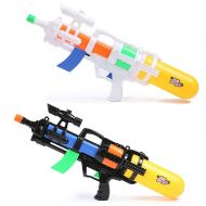 EOIR Childrens Toy Water Gun Pull Type High Pressure and Large Capacity Water Spraying Toy Large Adult Beach Pump Water Shooting Gun Long Range (66 cm) ( Color : Black , Size : L )