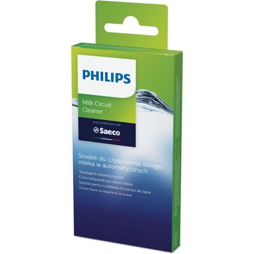 필립스 Philips CA6705/10 Saeco Milk Circuit Cleaner Powder (1 Pack of 6 Sachets)