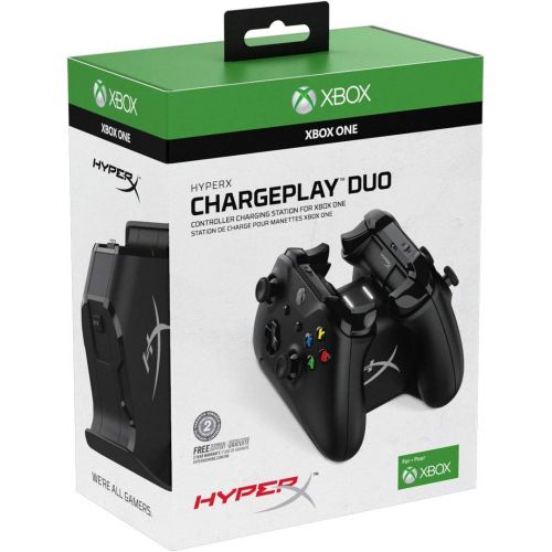  Amazon Renewed HyperX ChargePlay Duo - Controller Charging Station for Xbox One Wireless Controllers and Elite Wireless Controllers (Renewed)