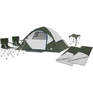 Dome Tent Ozark Trail 6-Piece, 4 Person Camping Combo Tent