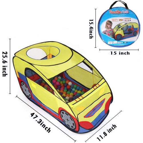  [아마존베스트]Anyshock Car Tent for Kids , Play Tent Pop Up Pretend Toys for Indoors and Outdoors Fun , Foldable Playhouses with Carrying Case as a Best Gift for 1-8 Years Old Toddler/Boys/Baby