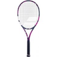 Babolat - Tennisschlager fur Erwachsene Boost Aero Pink - Leichter Schlager fur Damen - Besaitet und Rahmen aus Graphit fur Leichtigkeit und Power beim Spielen - Farbe: Grau/Pink