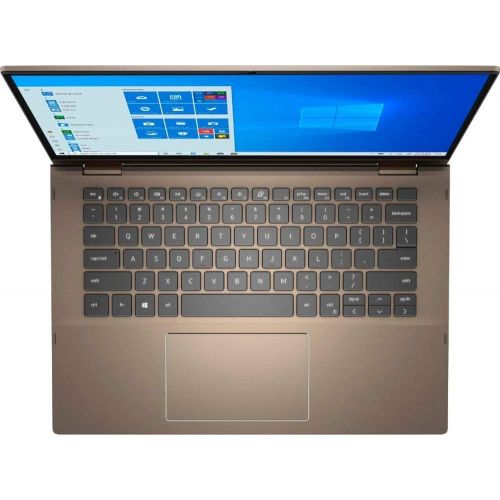 델 Dell Inspiron 7000 14 FHD 2-in-1 Touchscreen Laptop AMD Ryzen 5 4500U 8GB RAM 256GB SSD Backlit Keyboard Windows 10 Home Sandstorm