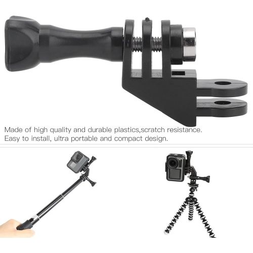  ASHATA 90 Degree Elbow Mount Adapter, 90 Degree Direction Adapter Elbow Arm Action Camera Mount with Screw, Compatible for Gopro Hero 8 7 6 5 9