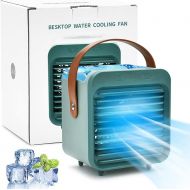 Antetek Portable Air Conditioner Fan, Mini Evaporative Air Cooler, Personal Rechargeable Small Air Conditioner Portable, Artic Air Cooling Fan With 3-Speed for Room Home Office Dorm