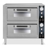 [아마존베스트]Waring Commercial WPO750 Double Deck Pizza Oven with Dual Door, Silver