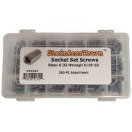 Stainless Town Stainless Steel Set Screw Assortment Kit