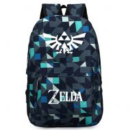 Xcoser Legend of Zelda Link Backpack Oxford Cloth Black Large Capacity Cosplay Durable Travel School Bag