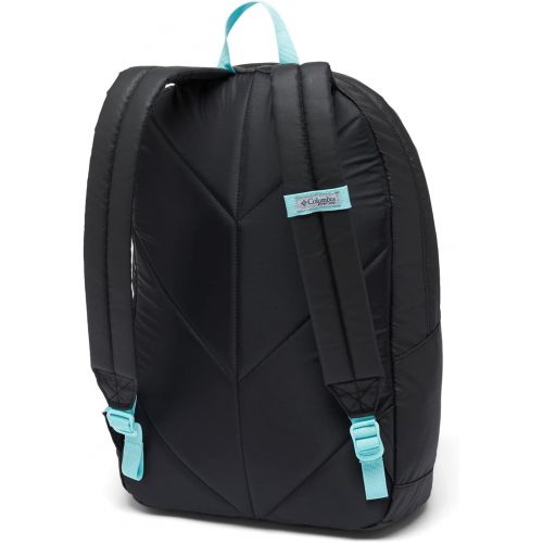 컬럼비아 Columbia Unisex PFG Zigzag 22L Backpack, Black/Gulf Stream, One Size