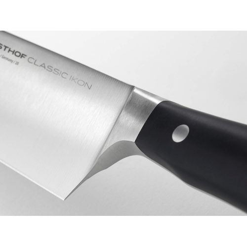  [아마존베스트]Wuesthof Classic Ikon Filtration Knife (1040333818), Flexible Blade 18 cm, Forged, Rustproof Stainless Steel, Filleting Knife for Fish, Meat and Fruits