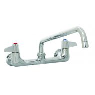 T&S Brass 5F-8WLX14 Wall Mount Faucet with 8-Inch Centers and 14-Inch Swivel Nozzle
