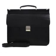 Tony Perotti Italian Leather Dowel Rod 15.4 Laptop Business Briefcase