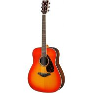 Yamaha FG830 Solid Top Acoustic Guitar, Autumn Burst