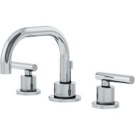 Symmons SLW-3522-1.0 Dia Widespread 2-Handle Bathroom Faucet with Drain Assembly in Polished Chrome (1.0 GPM)