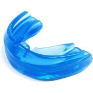 Shock Doctor Braces Mouthguard  No Boil/Mold Instant Fit  Superior Protection and Comfortable Fit  Adult/Youth